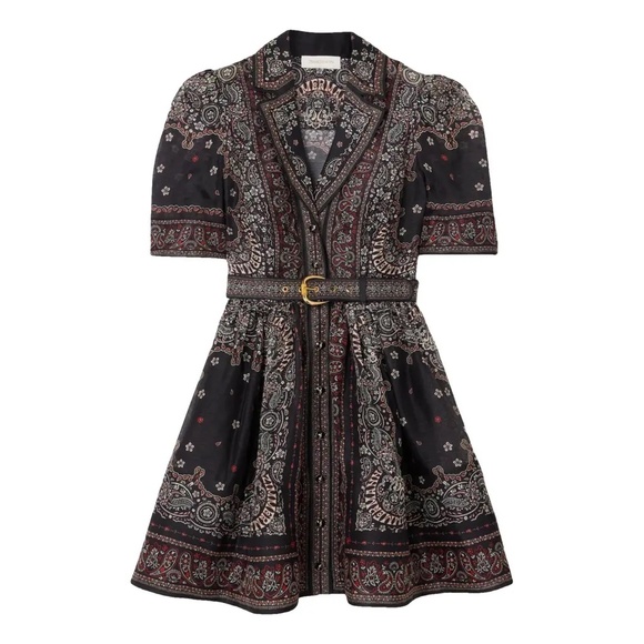 Zimmermann Matchmaker belted matchmaker dress Dress Size 1 - Picture 1 of 7